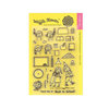 Waffle Flower Crafts - Clear Photopolymer Stamps - Pencil In