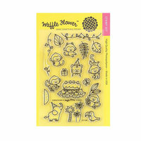Waffle Flower Crafts - Clear Photopolymer Stamps - Jungle Birthday