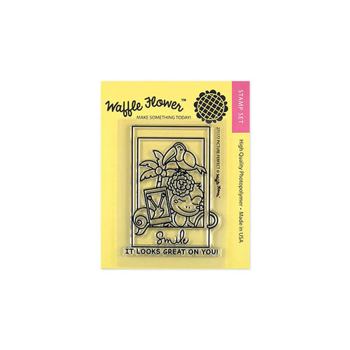 Waffle Flower Crafts - Clear Photopolymer Stamps - Picture Perfect