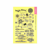 Waffle Flower Crafts - Halloween - Clear Photopolymer Stamps - Hocus Pocus