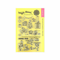 Waffle Flower Crafts - Christmas - Clear Photopolymer Stamps - Cookie Time