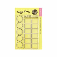 Waffle Flower Crafts - Clear Photopolymer Stamps - Color Swatches for Watercolors