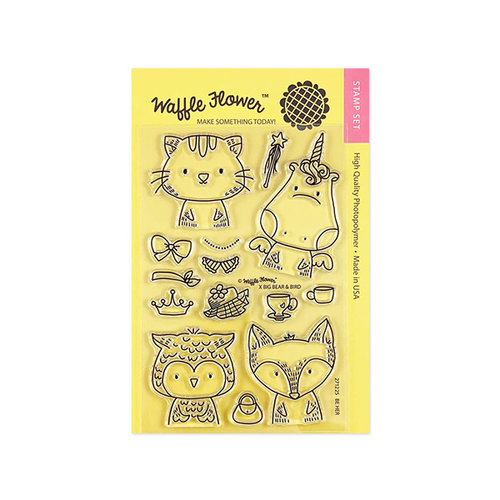 Waffle Flower Crafts - Clear Photopolymer Stamps - Be Her