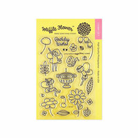 Waffle Flower Crafts - Clear Photopolymer Stamps - Little Fairies
