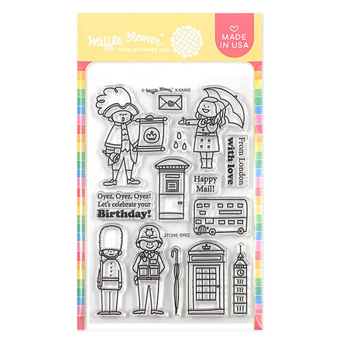 Waffle Flower Crafts - Clear Photopolymer Stamps - Oyez