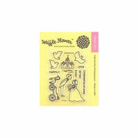 Waffle Flower Crafts - Clear Photopolymer Stamps - Wedding Day