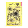 Waffle Flower Crafts - Clear Photopolymer Stamps - Zinnia