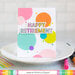 Waffle Flower Crafts - Clear Photopolymer Stamps - Happy Retirement