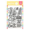 Waffle Flower Crafts - Clear Photopolymer Stamps - Ciao Stamp Set