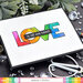 Waffle Flower Crafts - Clear Photopolymer Stamps - Outline Love