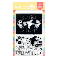 Waffle Flower Crafts - Clear Photopolymer Stamps - Special Delivery