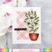 Waffle Flower Crafts - Clear Photopolymer Stamps - Potted Lily