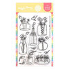 Waffle Flower Crafts - Clear Photopolymer Stamps - Jars of Happiness