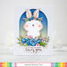 Waffle Flower Crafts - Clear Photopolymer Stamps - Rejoice Rabbit