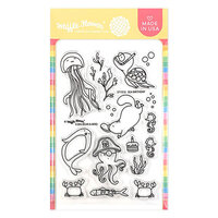 Waffle Flower Crafts - Clear Photopolymer Stamps - Sea Birthday