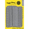 Waffle Flower Crafts - Craft Die - Tribal Pattern