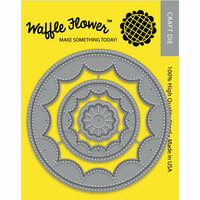 Waffle Flower Crafts - Craft Dies - Flower Circles Inverted