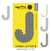 Waffle Flower Crafts - Craft Dies - Jumbo Letter J