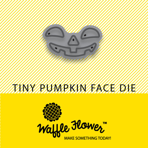 Waffle Flower Crafts - Craft Dies - Tiny Pumpkin Face