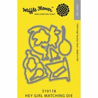 Waffle Flower Crafts - Craft Dies - Hey Girl Matching Dies