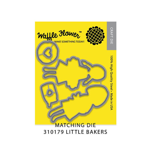 Waffle Flower Crafts - Craft Dies - Little Bakers