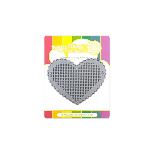 Waffle Flower Crafts - Dies - Stitchable Pinking Heart