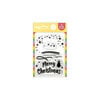 Waffle Flower Crafts - Clear Photopolymer Stamps - 2-Step Merry Christmas