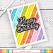 Waffle Flower Crafts - Craft Dies - Happy Birthday Word