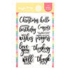 Waffle Flower Crafts - Clear Photopolymer Stamps - Essential Sentiments