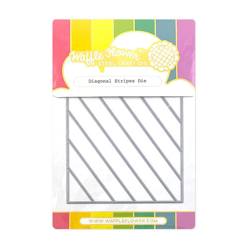 Waffle Flower Crafts - Craft Dies - Diagonal Stripes