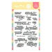 Waffle Flower Crafts - Clear Photopolymer Stamps - Tender Thoughts
