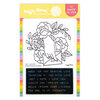 Waffle Flower Crafts - Hearts and Roses Collection - Clear Photopolymer Stamps- Love Letter
