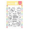 Waffle Flower Crafts - Clear Photopolymer Stamps - Birthday Kitties