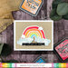 Waffle Flower Crafts - Stencils - Rustic Rainbows