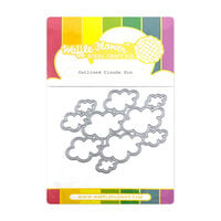 Waffle Flower Crafts - Craft Dies - Outlined Clouds