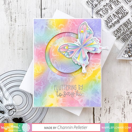 Waffle Flower Crafts - Craft Dies - Nesting Circle Frames Waffle Flower Crafts - Craft Dies - Nesting Circle Frames