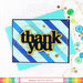 Waffle Flower Crafts - Craft Dies - Oversized Thank You - Print