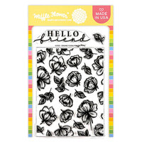 Waffle Flower Crafts - Clear Photopolymer Stamps - Organic Floral