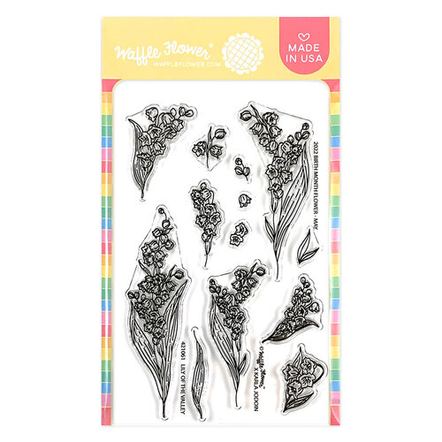 Waffle Flower Crafts - Clear Photopolymer Stamps - Lily of the Valley ...