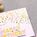 Waffle Flower Crafts - Hot Foil Plate - Confetti