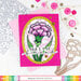 Waffle Flower Crafts - Clear Photopolymer Stamps - Sketched Carnation