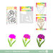 Waffle Flower Crafts - Stencils - Sketched Carnation