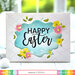 Waffle Flower Crafts - Clear Photopolymer Stamps - Happy Easter Duo