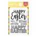 Waffle Flower Crafts - Clear Photopolymer Stamps - Happy Easter Duo