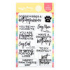 Waffle Flower Crafts - Clear Photopolymer Stamps - Pawfect Sentiments