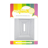Waffle Flower Crafts - Craft Dies - Nesting Dotted Rectangles