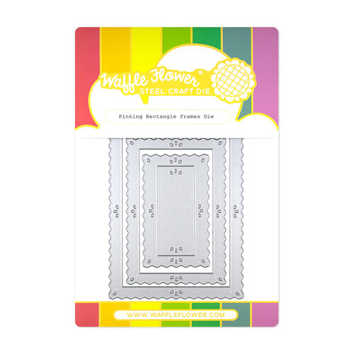 Waffle Flower Crafts - Craft Dies - Pinking Rectangle Frames