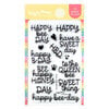 Waffle Flower Crafts - Clear Photopolymer Stamps - Happy Bee Day