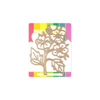 Waffle Flower Crafts - Hot Foil Plate - Sketched Hawthorn
