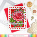 Waffle Flower Crafts - Clear Photopolymer Stamps - Sketched Rose